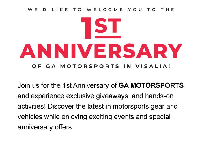 Join Us For Our 1st Anniversary Celebration!