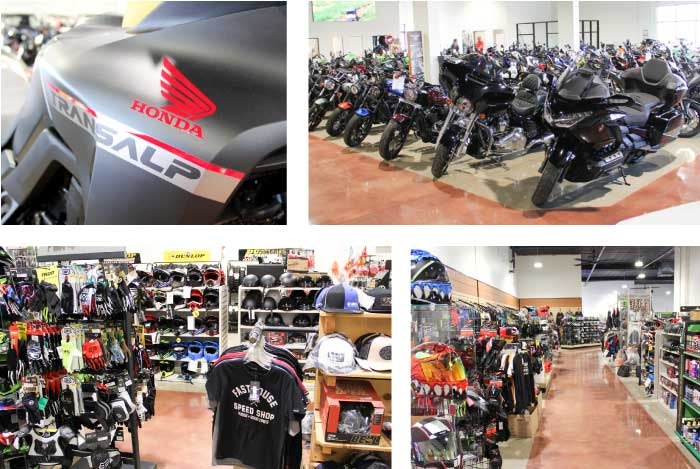 inside of GA Motorsports, products and merchadise available